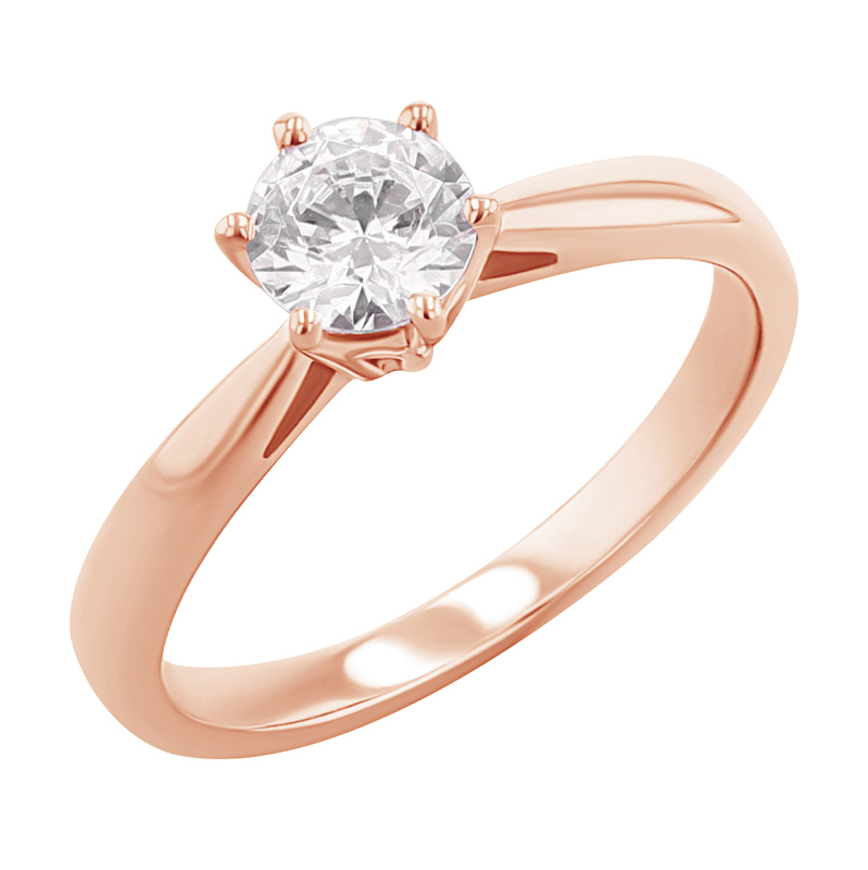 Zásnubný prsteň s diamantom Syllis 122046
