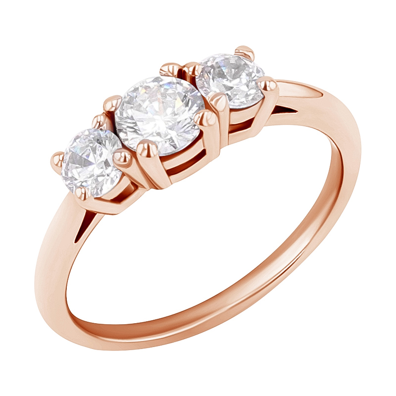 Lab-grown diamantový zásnubný prsteň Paloma 129756