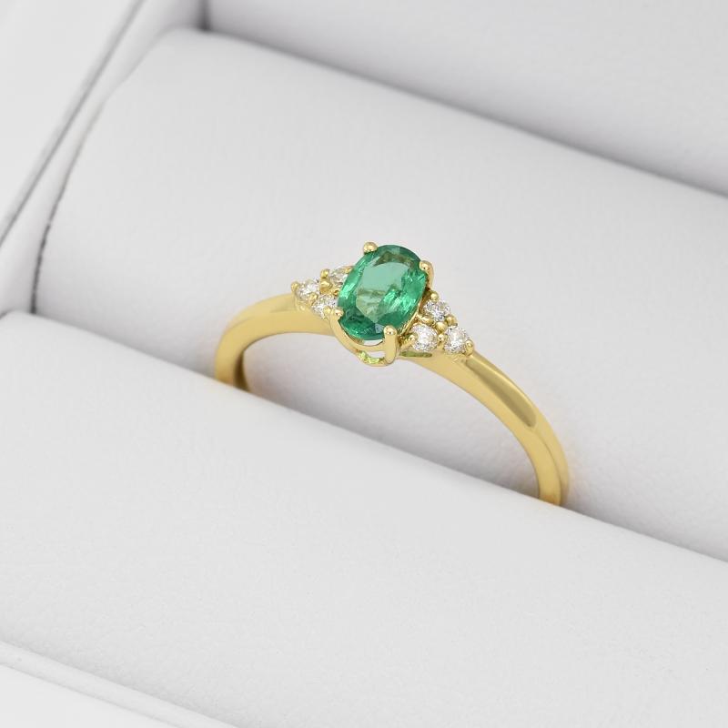 Smaragdový prsteň 25636