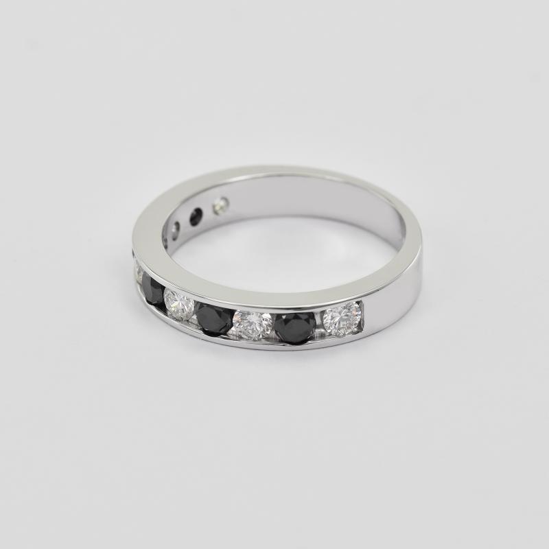 Plochý svadobný prsteň pre pánov 36746