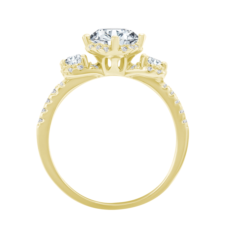 Diamantový zásnubný prsteň 37896