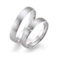 Platinové svadobné prstene Chisel