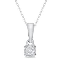 Jednoduchý diamantový náhrdelník Matilde