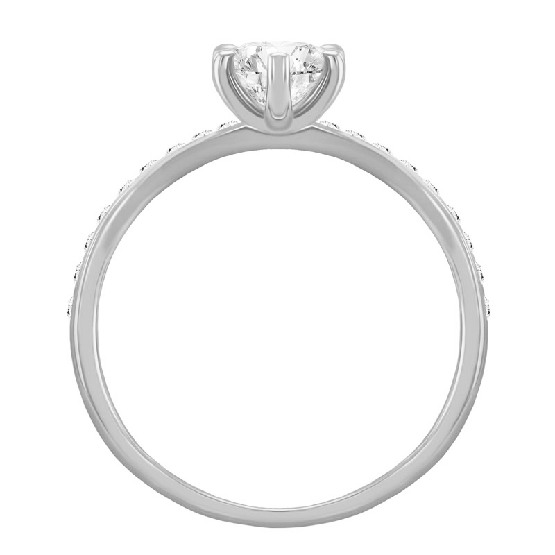 Diamantový zlatý prsteň 66006