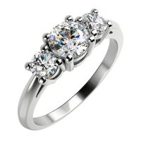 Lab-grown diamantový zásnubný prsteň Paloma