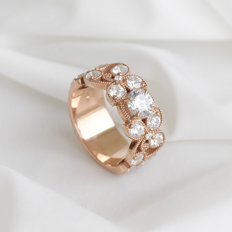Luxusný prsteň 91306