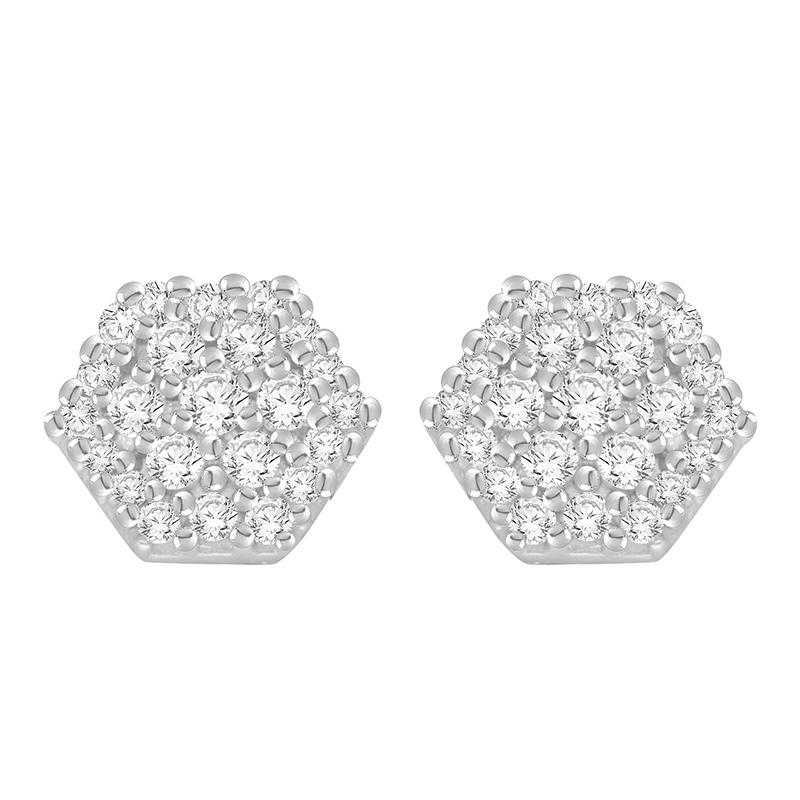 Diamantové náušnice 95016