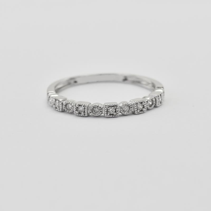 Eternity prsteň zdobený lab-grown diamantmi Alyx 105687