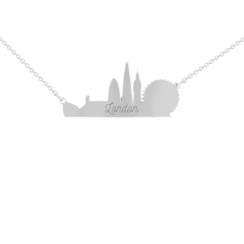 Strieborný náhrdelník mesta Londýn 115137