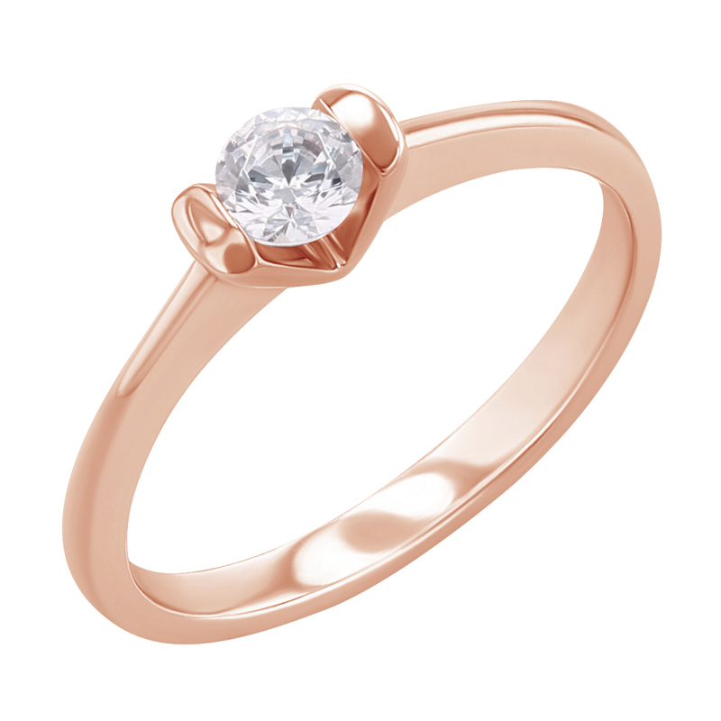 Zásnubný prsteň s diamantom Hane 122057