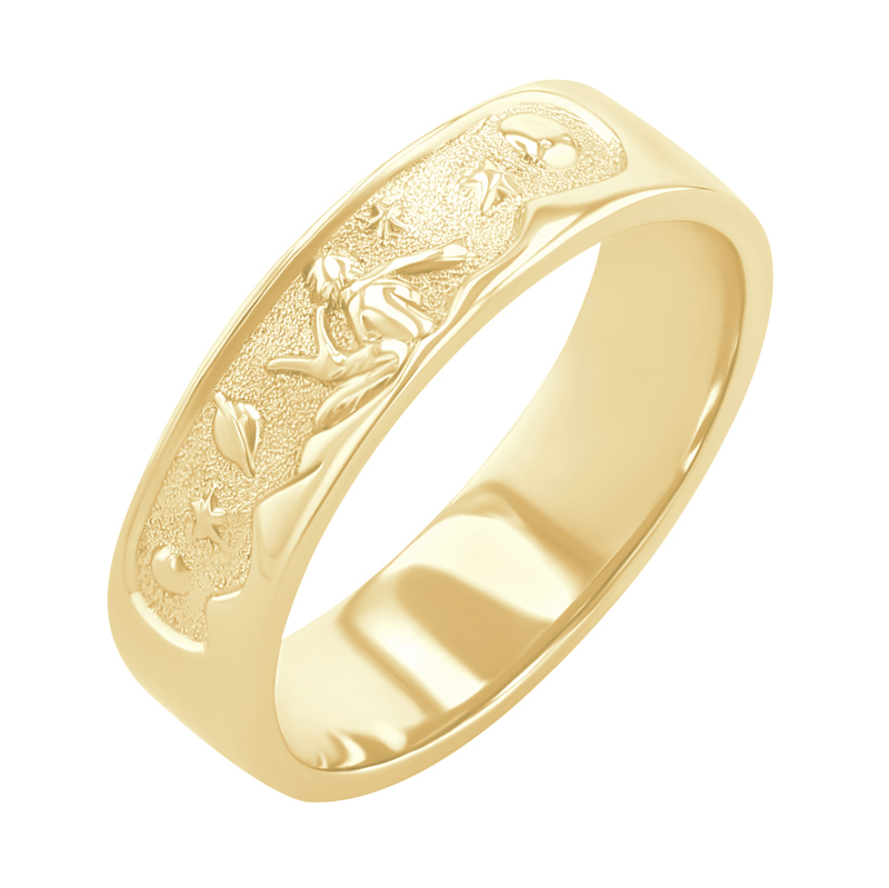 Ručne ryté snubné prstene Malý princ 122807