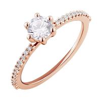 Zásnubný prsteň s lab-grown diamantmi Deloris
