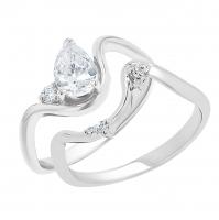 Romantický zásnubný set prsteňov s diamantmi Susan