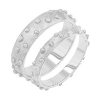 Svadobné obrúčky s atypickým povrchom Kai