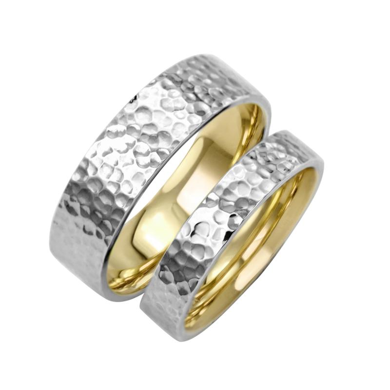Prstene z dvoch druhoch zlata