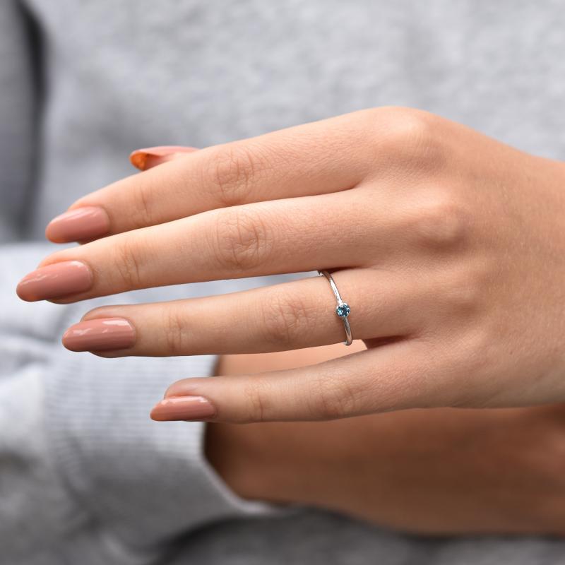 Zlatý minimalistický prsteň 33797