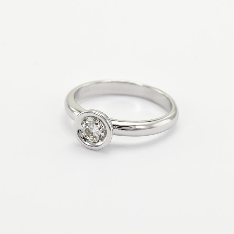 Zásnubný prsteň s certifikovaným diamantom 46927