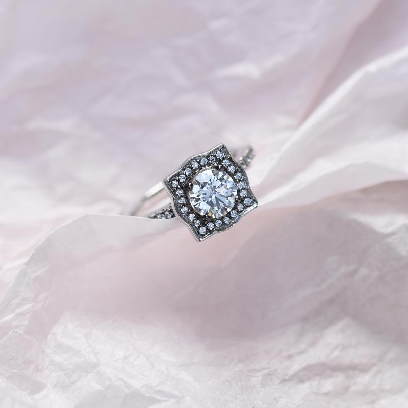 Zásnubný diamantový prsteň 49477