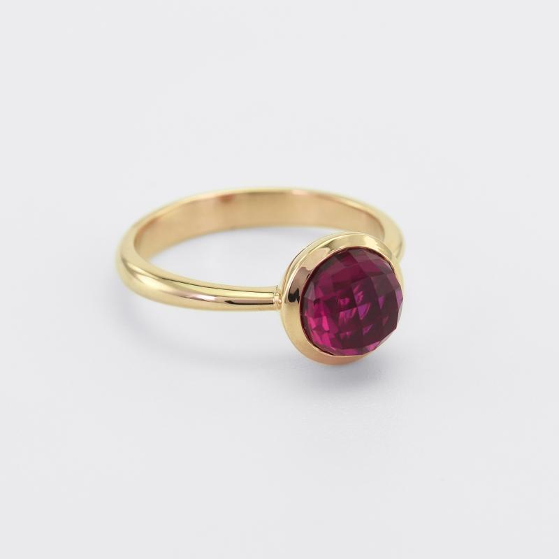 Prsteň z ružového zlata 49697