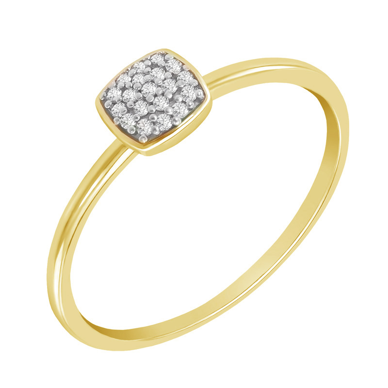 Zlatý prsteň plný diamantov Grestl 51317