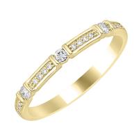Diamantový eternity prsteň zo zlata Petar