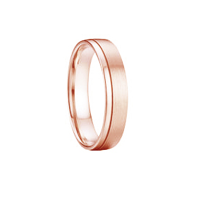 Zlaté svadobné prstene s diamantmi Amit 96077