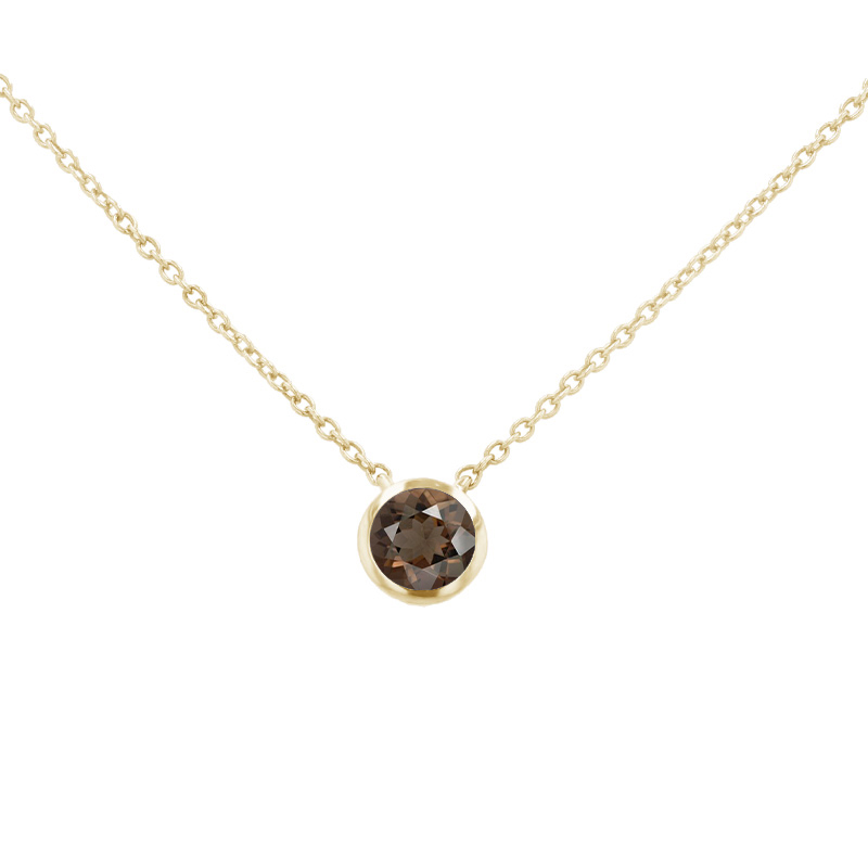 Zlatý náhrdelník so záhnedou Littie 97937