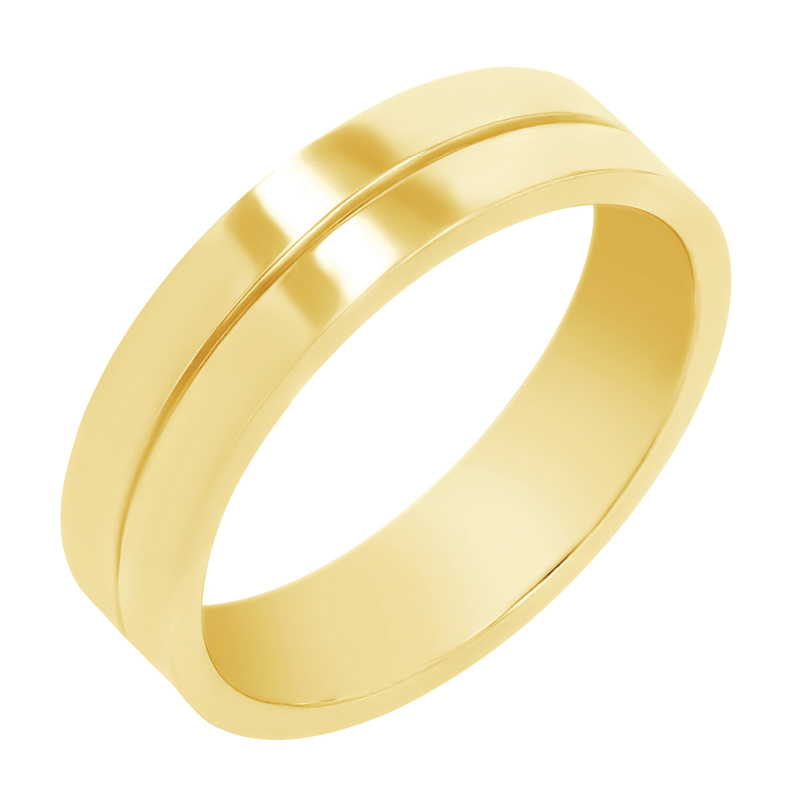 Zlaté svadobné prstene s diamantmi Zacy 105508