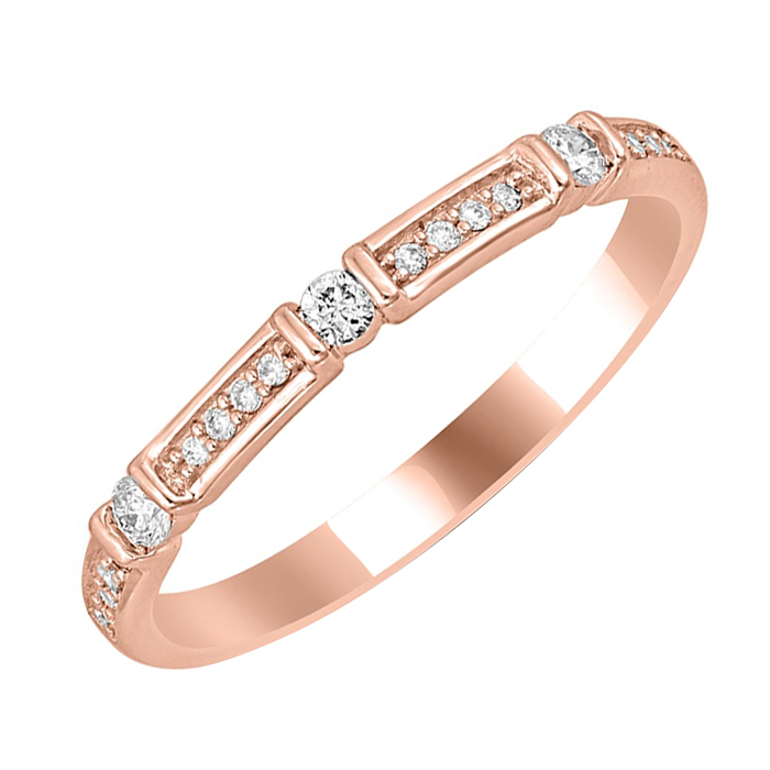 Eternity prsteň s lab-grown diamantmi Petar 105728