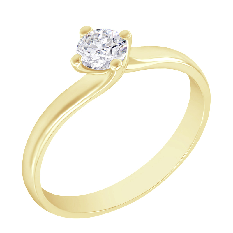 Zásnubný prsteň s lab-grown diamantom Edona 110678