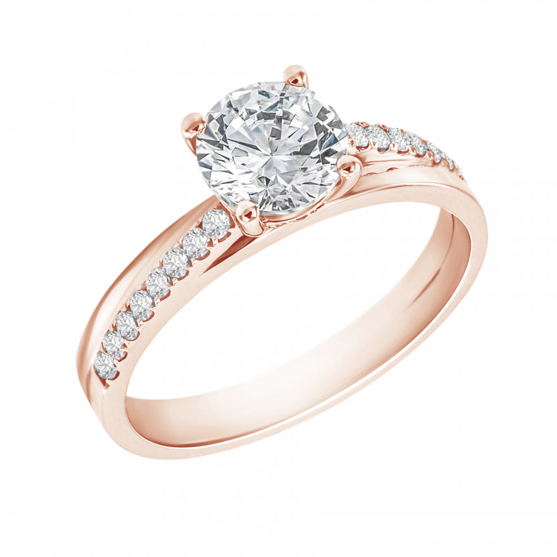 Zásnubný prsteň s diamantmi Ula 117898
