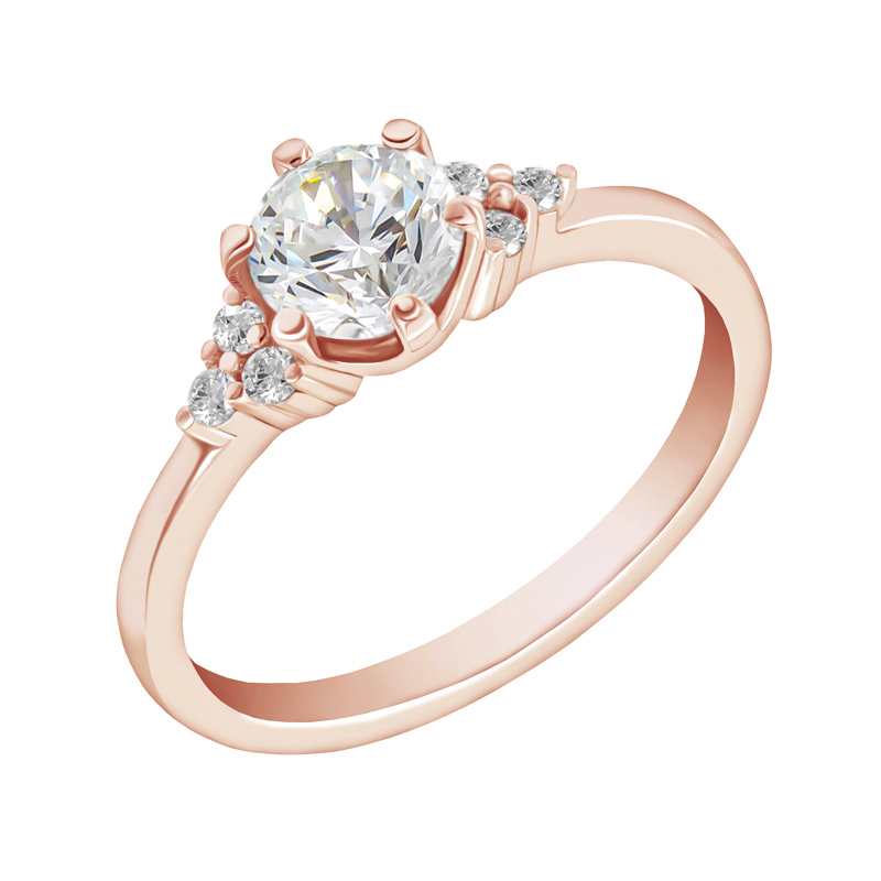 Zásnubný prsteň s diamantmi Safy 117908