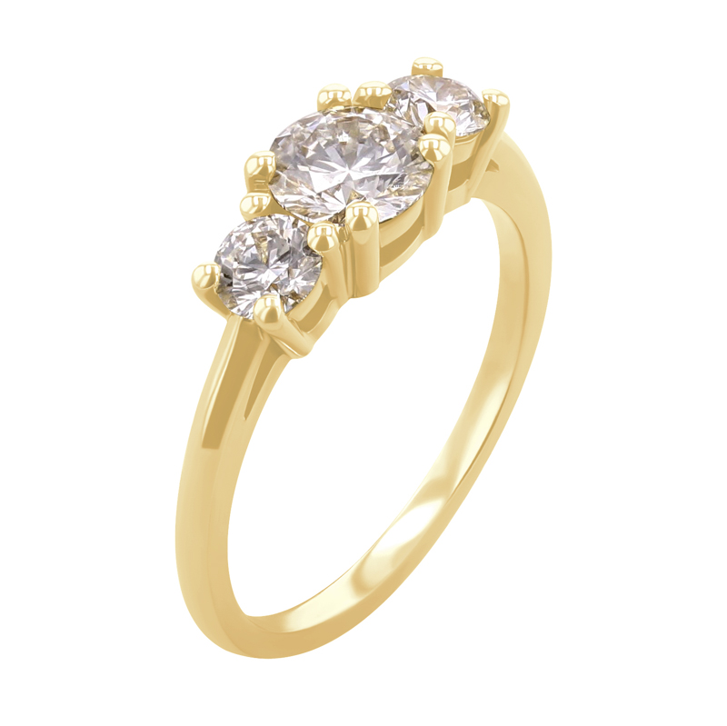 Zásnubný prsteň s 0.75ct IGI certifkovaným lab-grown diamantom Paloma 120348