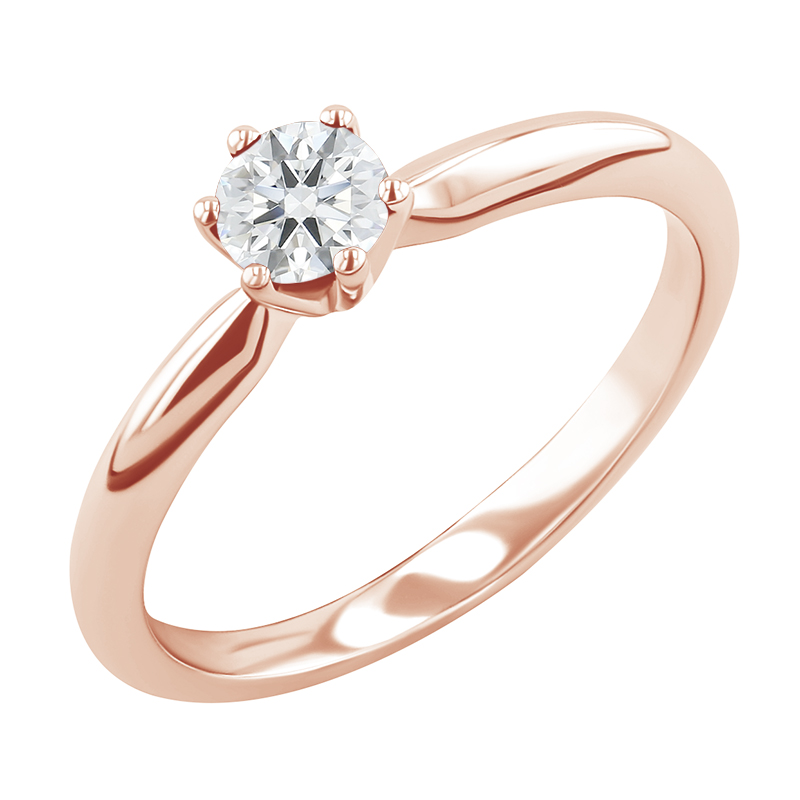 Zásnubný prsteň s diamantom Clytie 125598