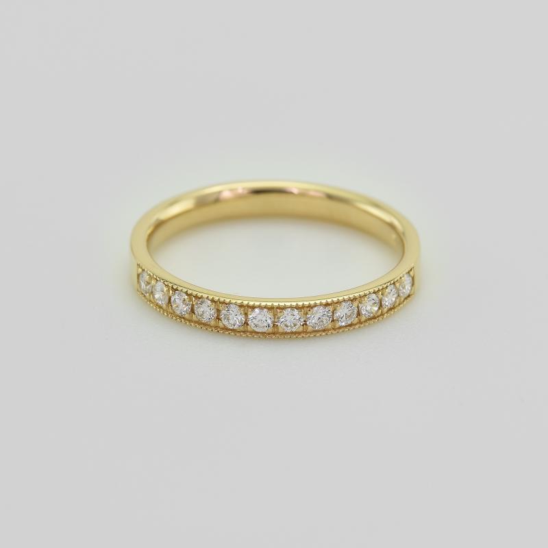 Zlatý diamantový prsteň 2088