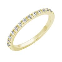 Eternity zlatý prsteň s 1.75mm diamantmi Aidyan