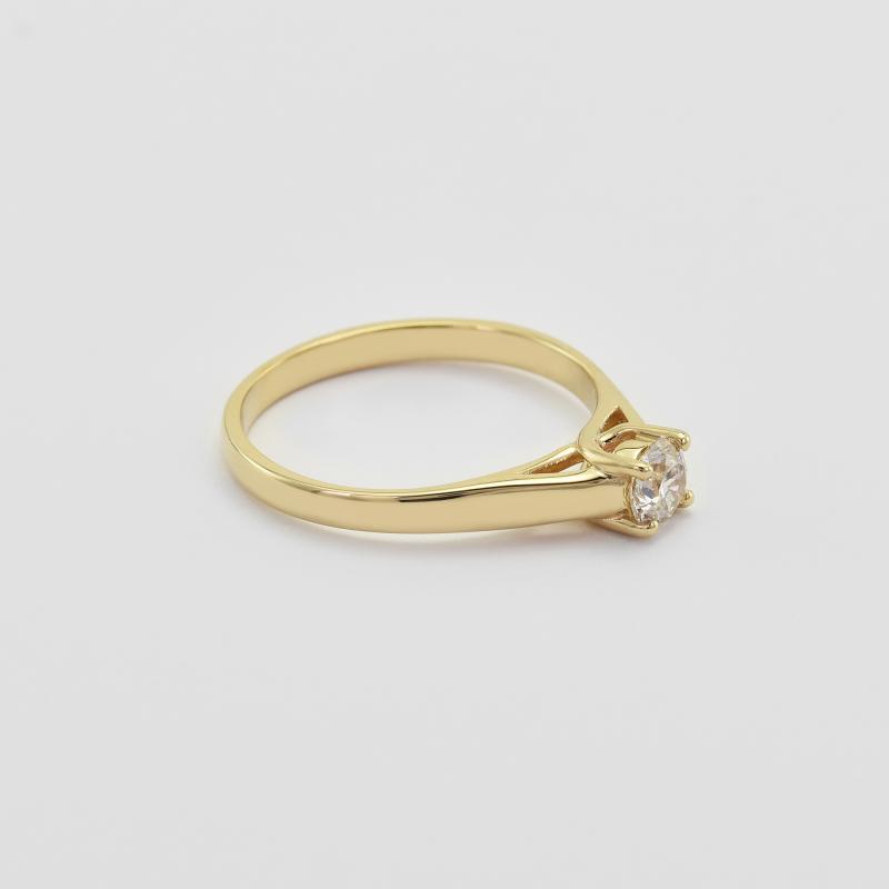 Zásnubný prsteň s diamantom 35928