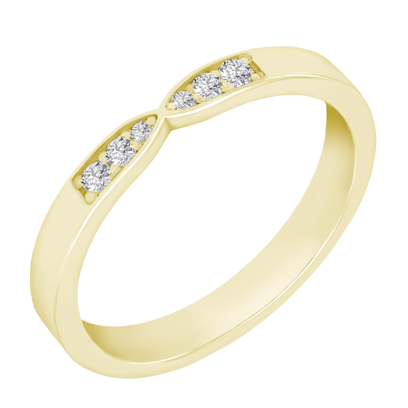 Zlatý svadobný prsteň 39668