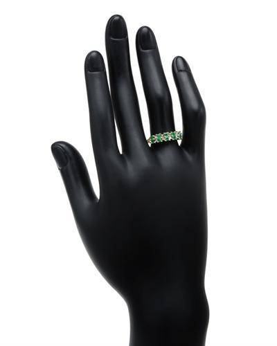 Smaragdový prsteň s diamantmi 55108