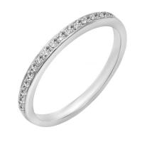 Eternity prsteň s 1.50mm diamantmi Alia