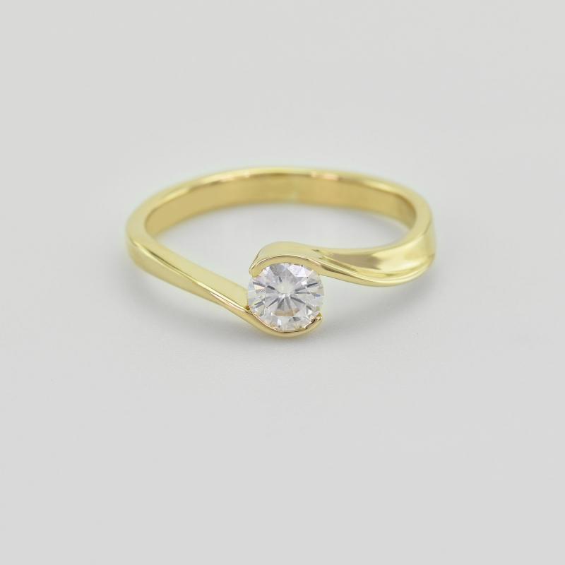 Zásnubný prsteň s diamantom Zechi 64708