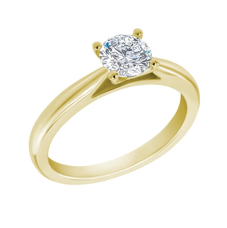 Zásnubný prsteň zo zlata Jazmina 74018