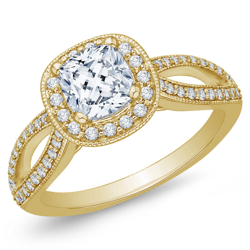 Svatebný prsteň zo zlata s diamantmi 74438