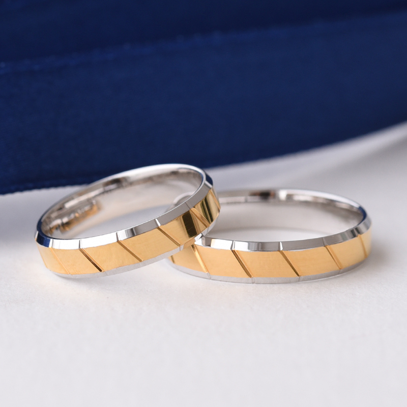 Unikátné snubné prstene zo zlata 76858