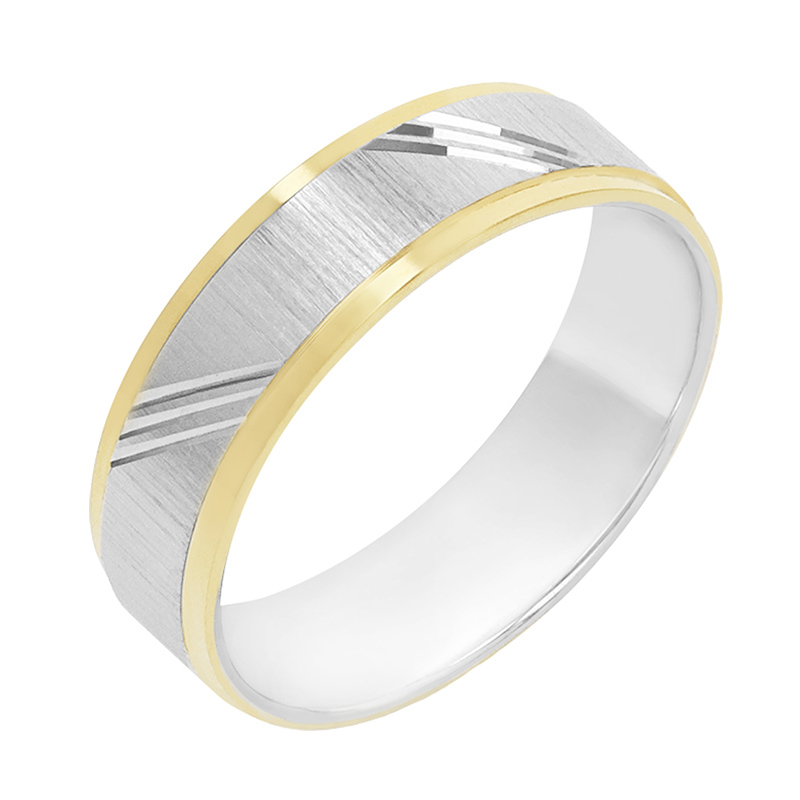 Zlatý snubný prsteň 77818