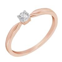 Elegantný prsteň s lab-grown diamantom Socorro