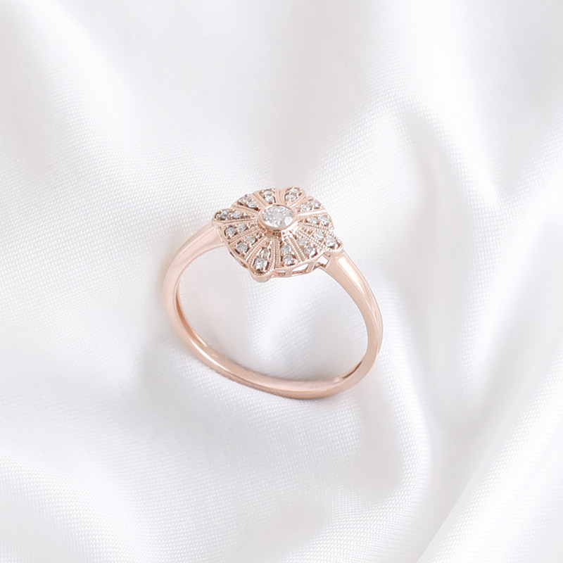 Diamantový prsteň 93008