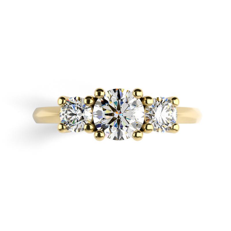 Zásnubný prsteň s 0.75ct IGI certifkovaným lab-grown diamantom Paloma 100069