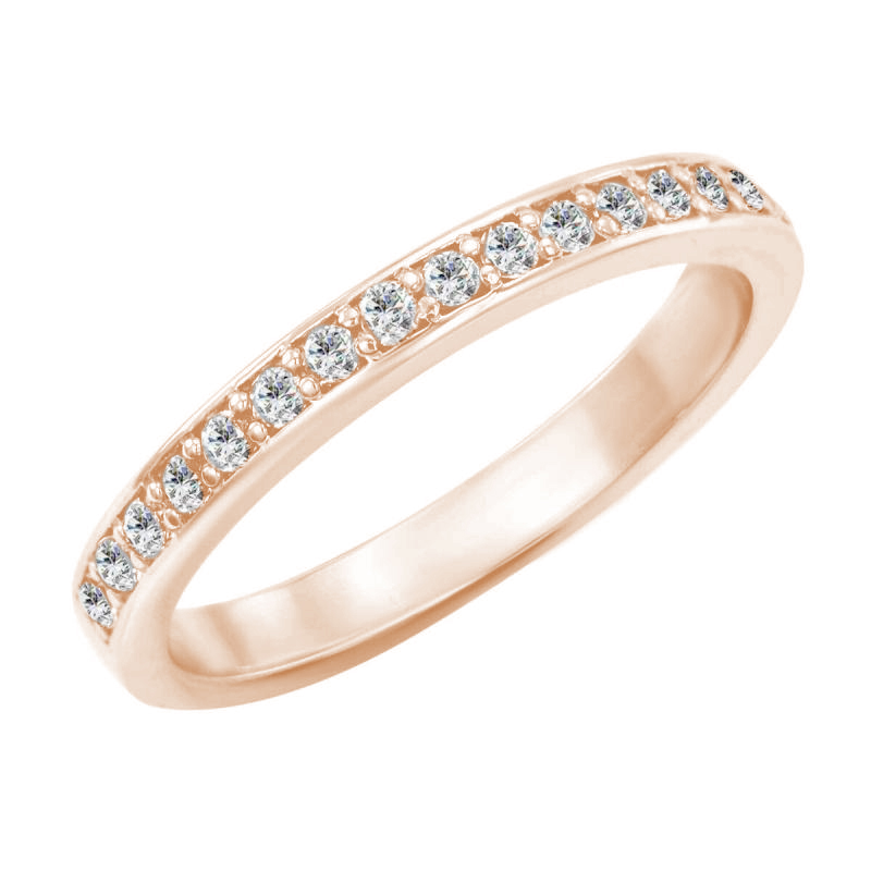 Eternity zlatý prsteň s lab-grown diamantmi Dunn 101419