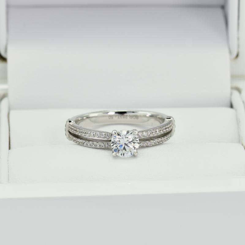 Zásnubný diamantový prsteň 11299